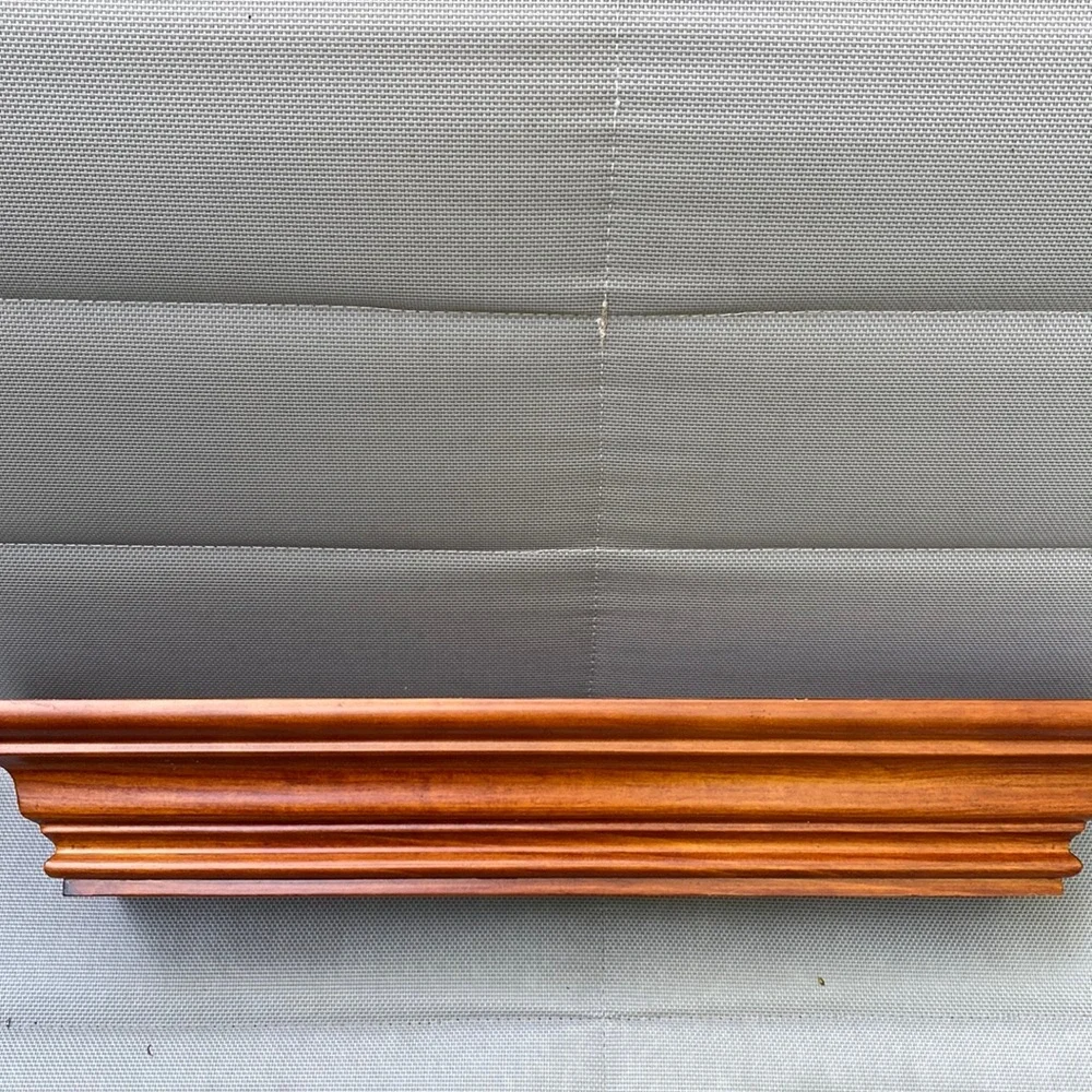 Ballard Designs wooden shelf EUC